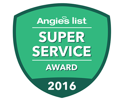 Angies List 2016 Super Service Award